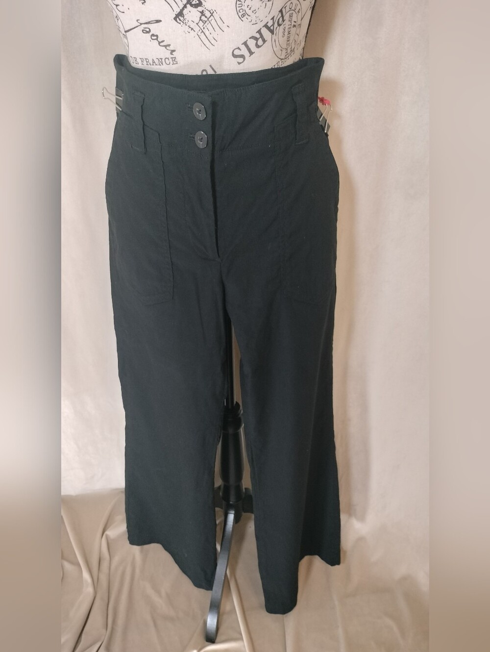 EUC! Maeve by Anthropologie Women's Navy Wide Leg Jeans. Size 4